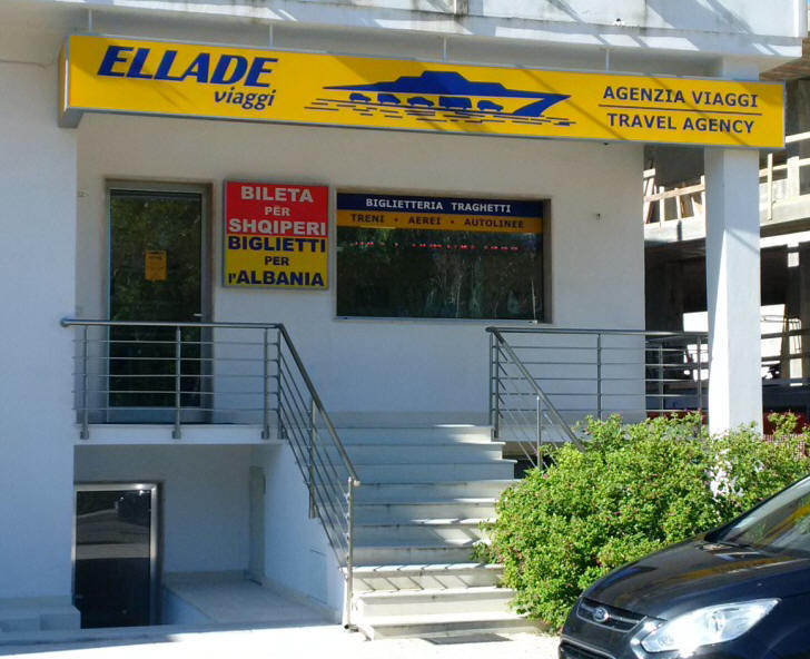 La nuova sede della ELLADE viaggi, situata nelle immediate vicinanze del porto