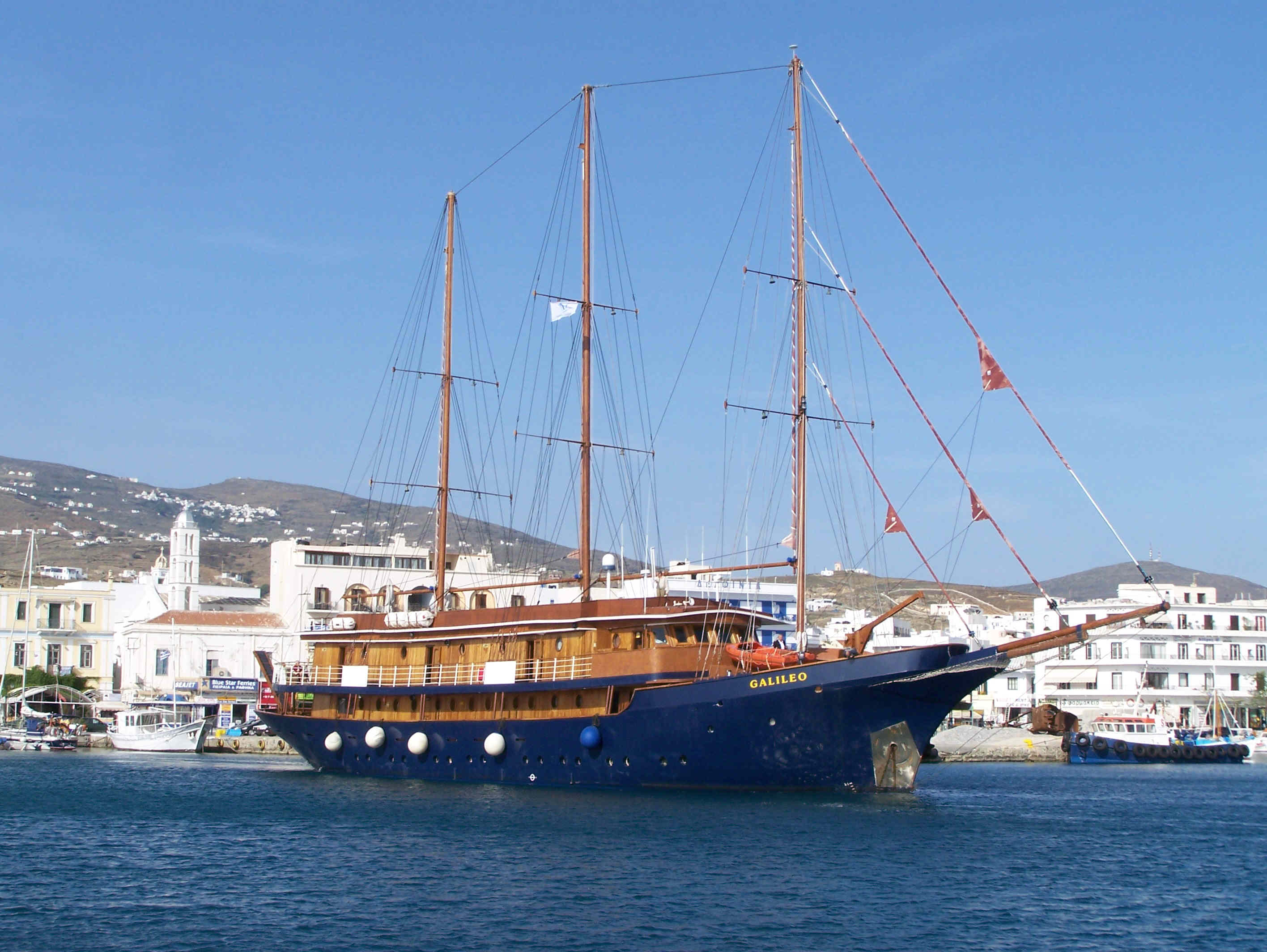 Motor Sailer GALILEO, crociere nel mare Egeo