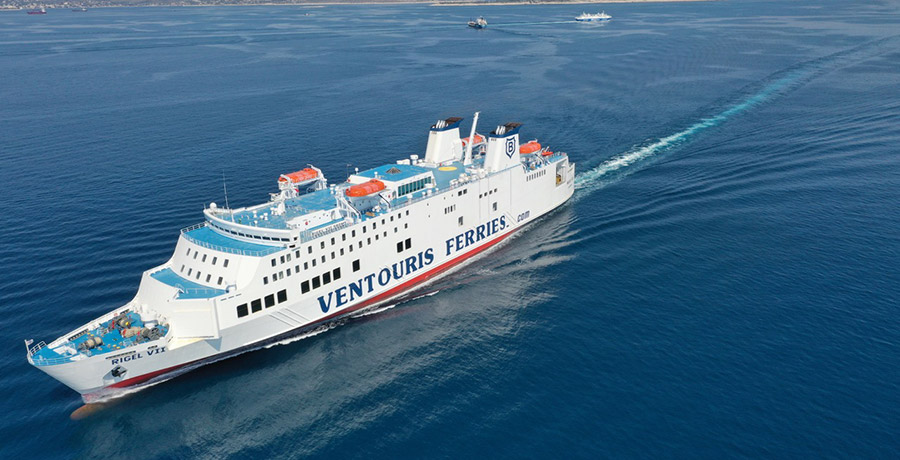 Ventouris Ferries, traghetto RIGEL VII, linea Bari Cefalonia